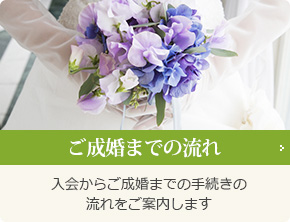 ご成婚までの流れ